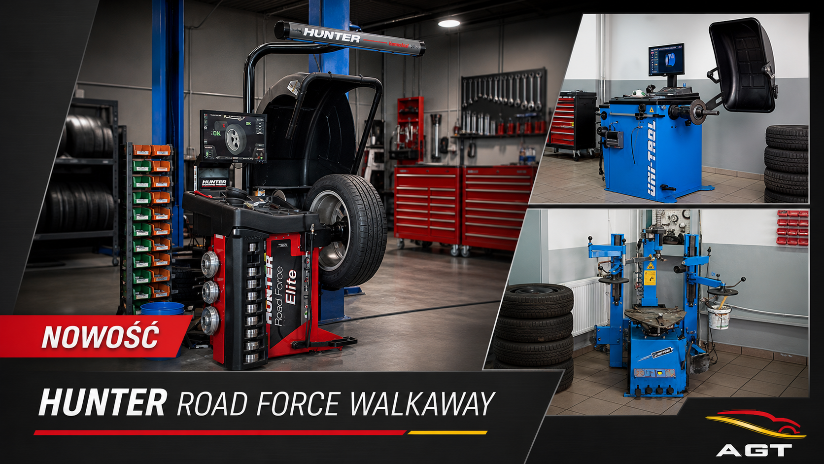 Hunter Road Force WalkAway — nowoczesna diagnostyka kół w Auto-Geo-Test
